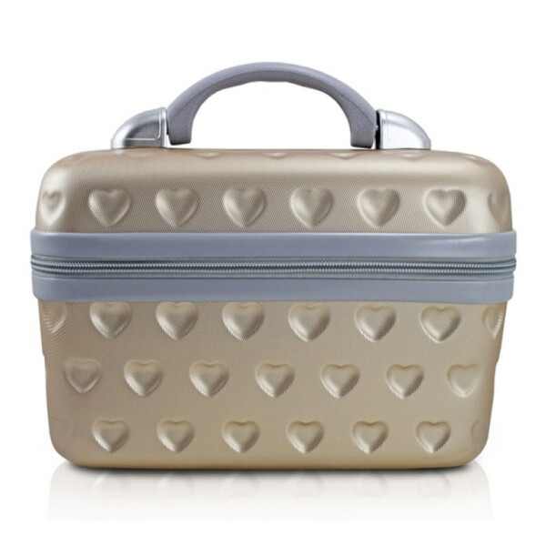 Frasqueira Jacki Design Love Maleta Dourada