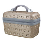 Frasqueira Jacki Design Love Maleta Dourada