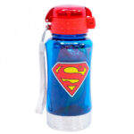Garrafa Superman com Mochila Saco
