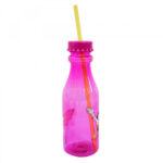 Garrafa Mulher Maravilha com Canudo 500ml