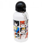 Garrafa De Alumínio Super-herois Branca 500ml