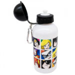 Garrafa De Alumínio Super-herois Branca 500ml
