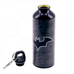 Garrafa Batman De Alumínio Com Prendedor 500ml