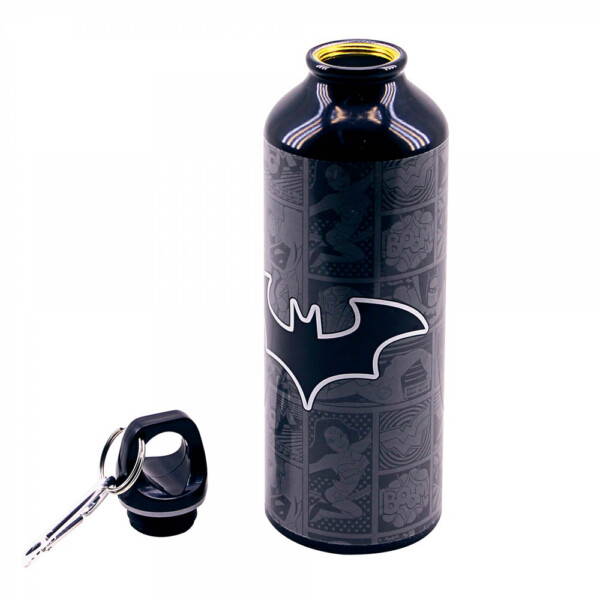 Garrafa Batman De Alumínio Com Prendedor 500ml