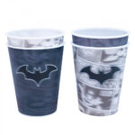Jogo Batman Com 4 Copos 3d 400ml