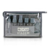 Kit De Frascos Viagem De 10 Peças Jacki Design Cinza