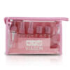 Kit De Frascos Viagem De 10 Peças Jacki Design Rosa