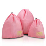Kit Organizador De Malas De 3 Peças Jacki Design Rosa