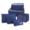 Kit Organizador De Malas De 6 Peças Jacki Design Azul