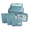 Kit Organizador De Malas De 6 Peças Jacki Design Celeste