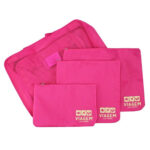 Kit Organizador De Malas De 6 Peças Jacki Design Pink