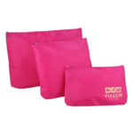 Kit Organizador De Malas De 6 Peças Jacki Design Pink