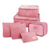 Kit Organizador De Malas De 6 Peças Jacki Design Rosa