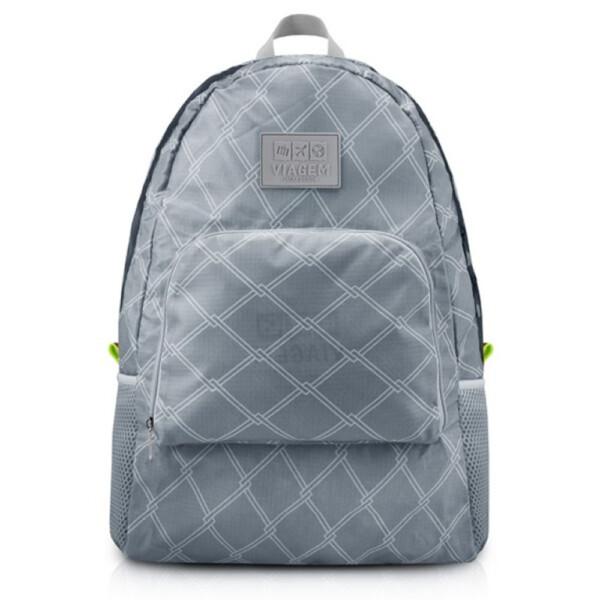 Mochila Dobrável Jacki Design Cinza