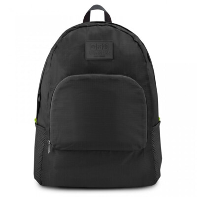 Mochila Dobrável Viagem Jacki Design Preta