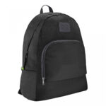 Mochila Dobrável Viagem Jacki Design Preta