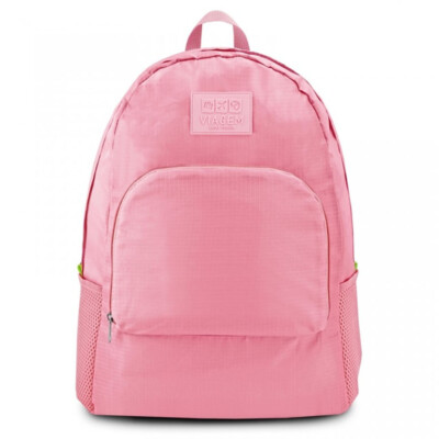 Mochila Dobrável Viagem Jacki Design Rosa