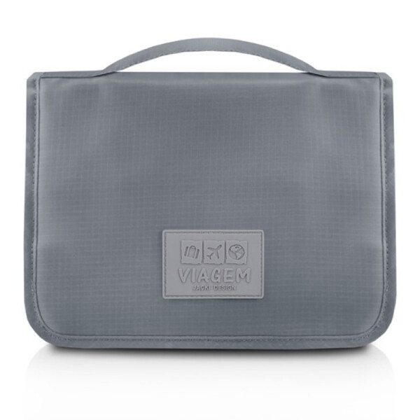 Necessaire Com Gancho Jacki Design Cinza