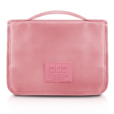 Necessaire Com Gancho Jacki Design Rosa