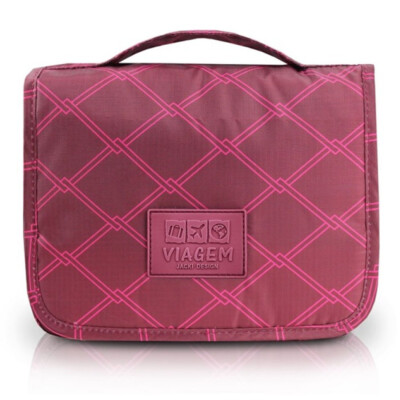 Necessaire De Viagem Com Gancho Jacki Design Vinho
