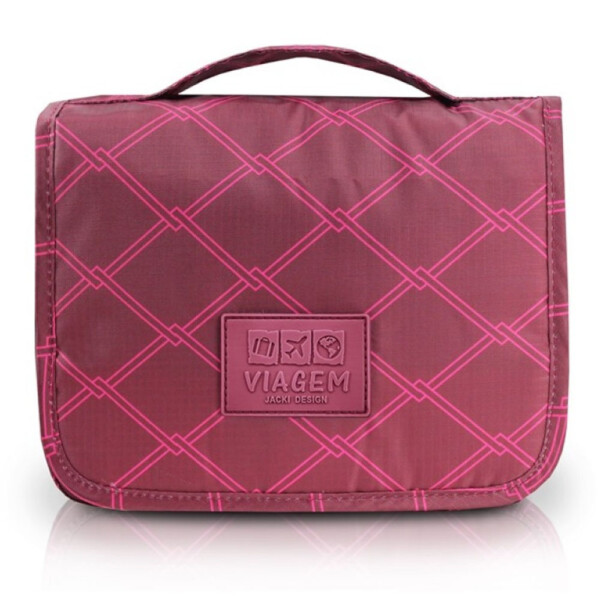 Necessaire De Viagem Com Gancho Jacki Design Vinho