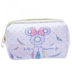 Necessaire Minnie Lilás Mandala 18x11cm