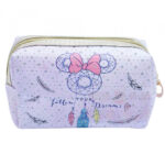 Necessaire Minnie Lilás Mandala 18x11cm