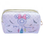 Necessaire Minnie Lilás Mandala 22x12cm
