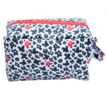 Necessaire Minnie Preto Branco Laço