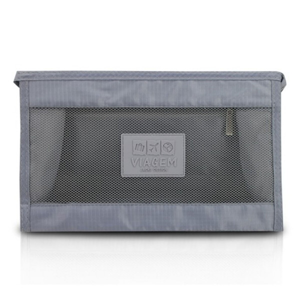 Necessaire Para Viagem Jacki Design Cinza