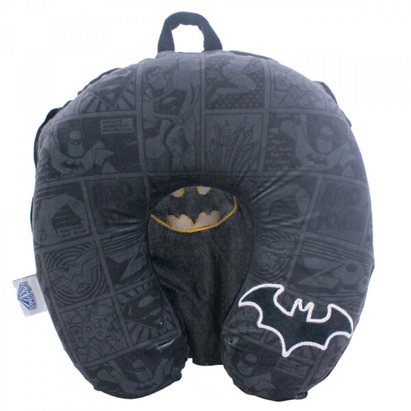 Almofada De Pescoço Batman Com Capa Espuma