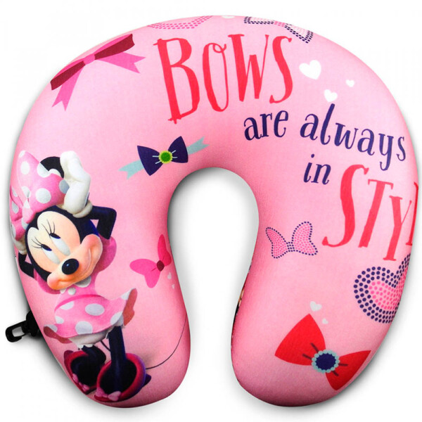 Almofada De Pescoço Minnie Bows Isopor