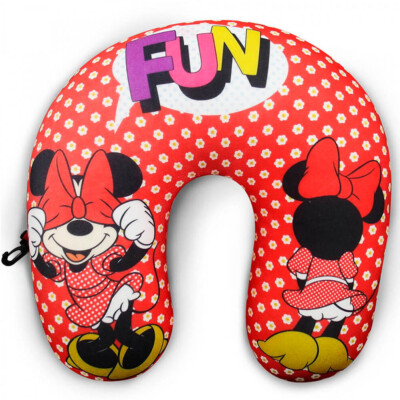 Almofada De Pescoço Minnie Fun Isopor
