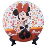 Descanso De Panela Minnie Vidro 20x20cm