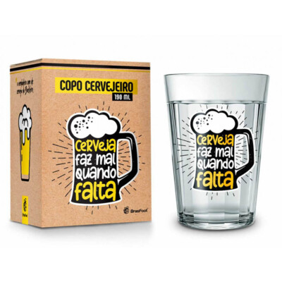 Copo Americano Cerveja Faz Mal Quando Falta