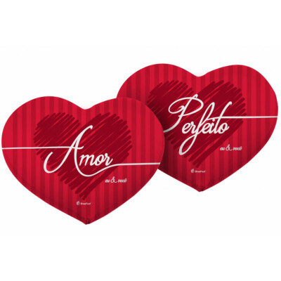 Almofada Coração Amor Perfeito