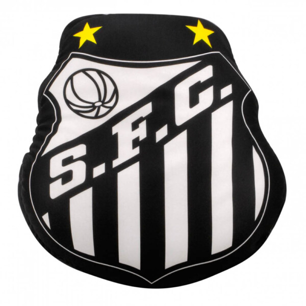 Almofada Santos Em Forma De Brasão Isopor