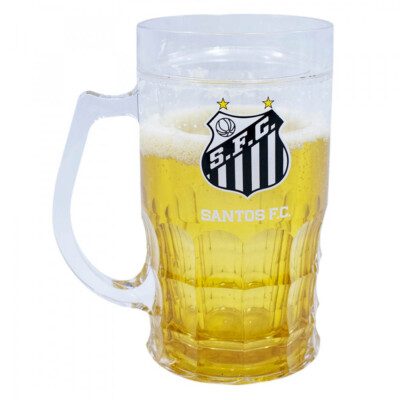 Caneca Cerveja Santos 400ml