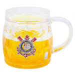 Caneca Cerveja Corinthians Grossa 400ml
