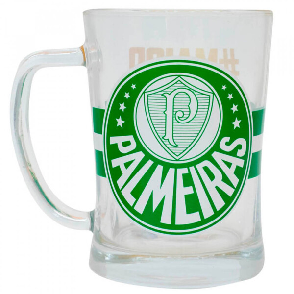Caneca de Vidro Palmeiras Gigante 660ml