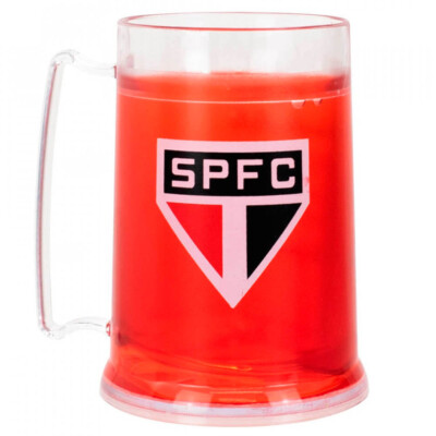 Caneca São Paulo De Gel Congelante Térmico 300ml