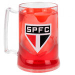 Caneca Logo São Paulo De Gel Congelante Térmico 400ml