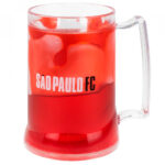 Caneca Logo São Paulo De Gel Congelante Térmico 400ml
