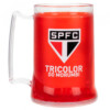 Caneca São Paulo Tricolor Gel Congelante Térmico 400ml