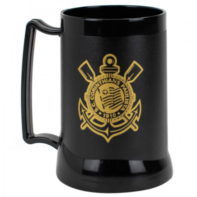 Caneca Gel Congelante Dourado Corinthians 400ml