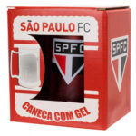 Caneca São Paulo Gel Congelante Térmico Listra 400ml