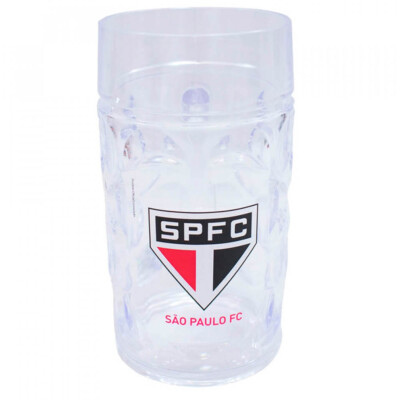 Caneca São Paulo De Plástico Gigante 900ml