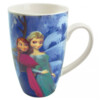 Caneca Porcelana Irmãs Frozen Olhar 400ml