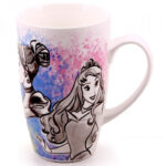 Caneca Porcelana Princesas 400ml