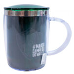 Caneca Térmica Palmeiras com Tampa 450ml